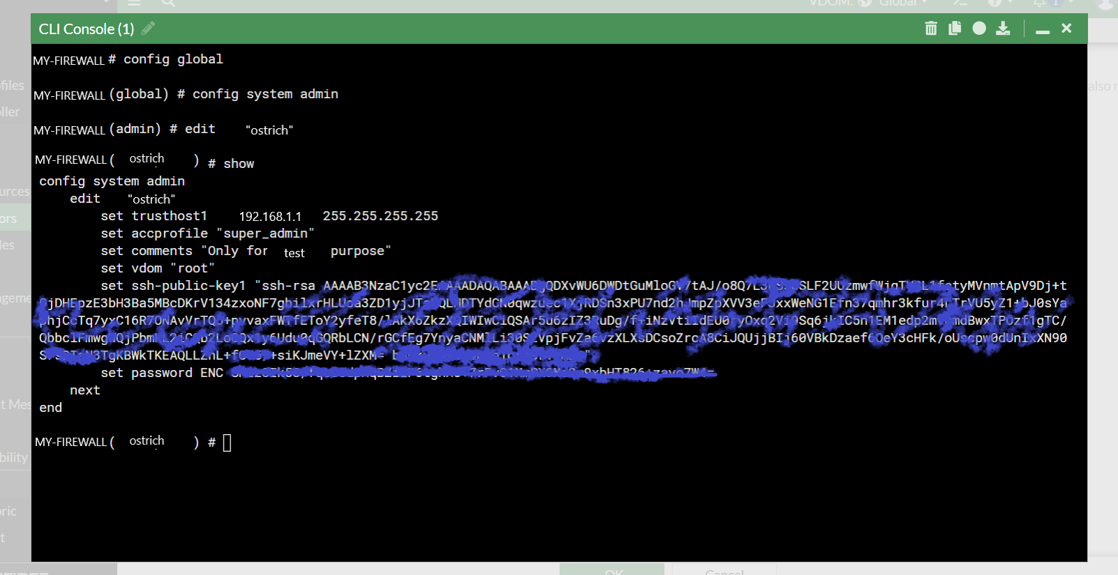 SSH Key not working accessing Fortinet Firewall – Localhostrich